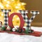 Joy Christmas Centerpiece Table Decorations 11.42 Inches Wooden Joy Decorative Display Sign on Table or Fireplace Christmas Table Decor Rustic Xmas Desk Decoration for Home and Kitchen